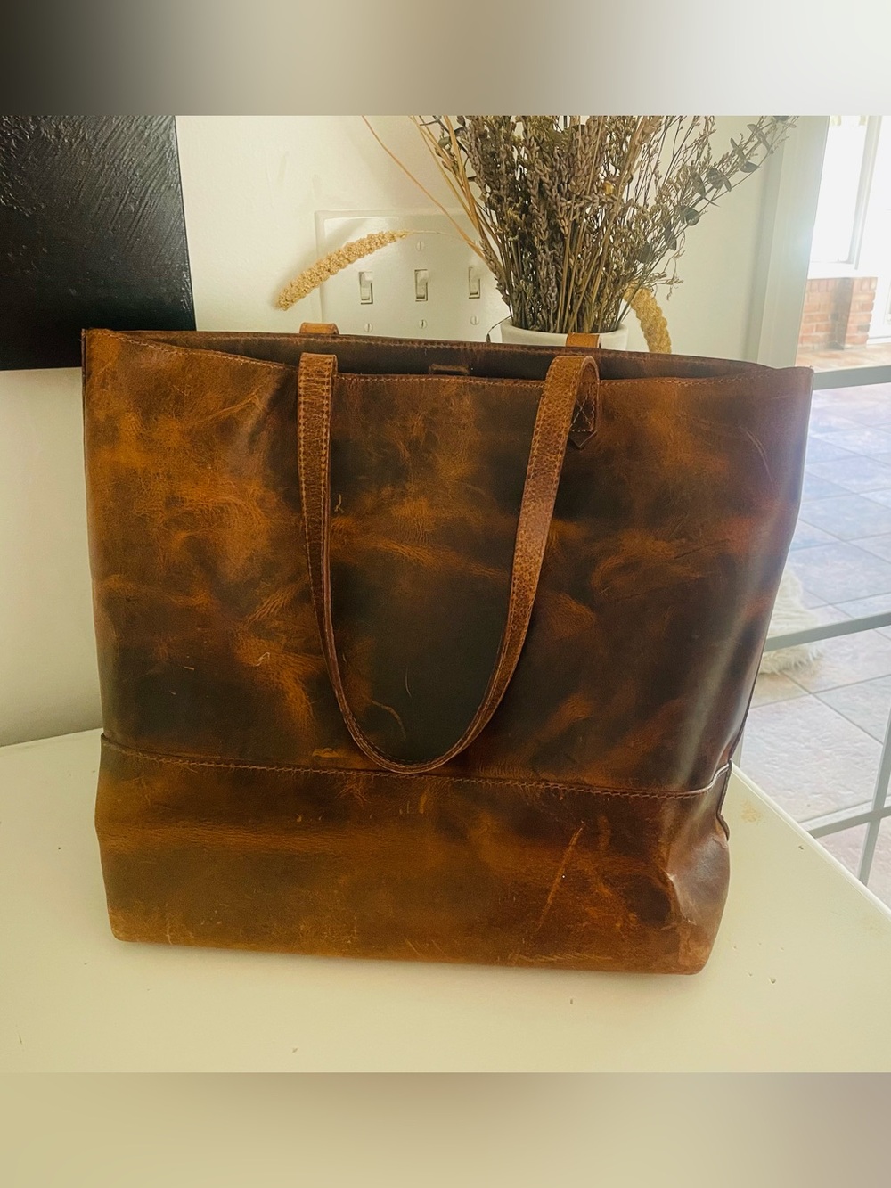 Kodiak Leather Juneau Tote Bag